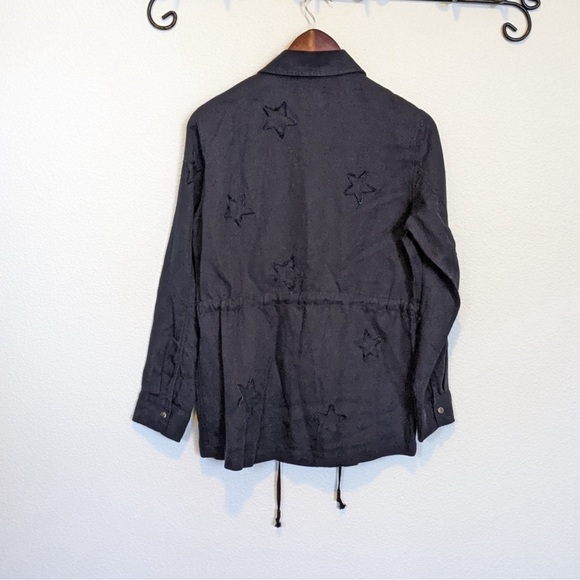 Rails Lancaster Navy Star Utility Jacket size XS Full Zipper - Picture 2 of 4